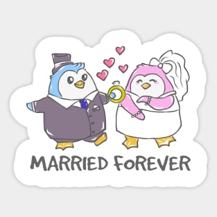 Wedding marriage marriage marriage married Sticker